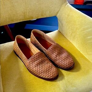 Nisolo Mara Woven Slip On (Brandy/9.5)